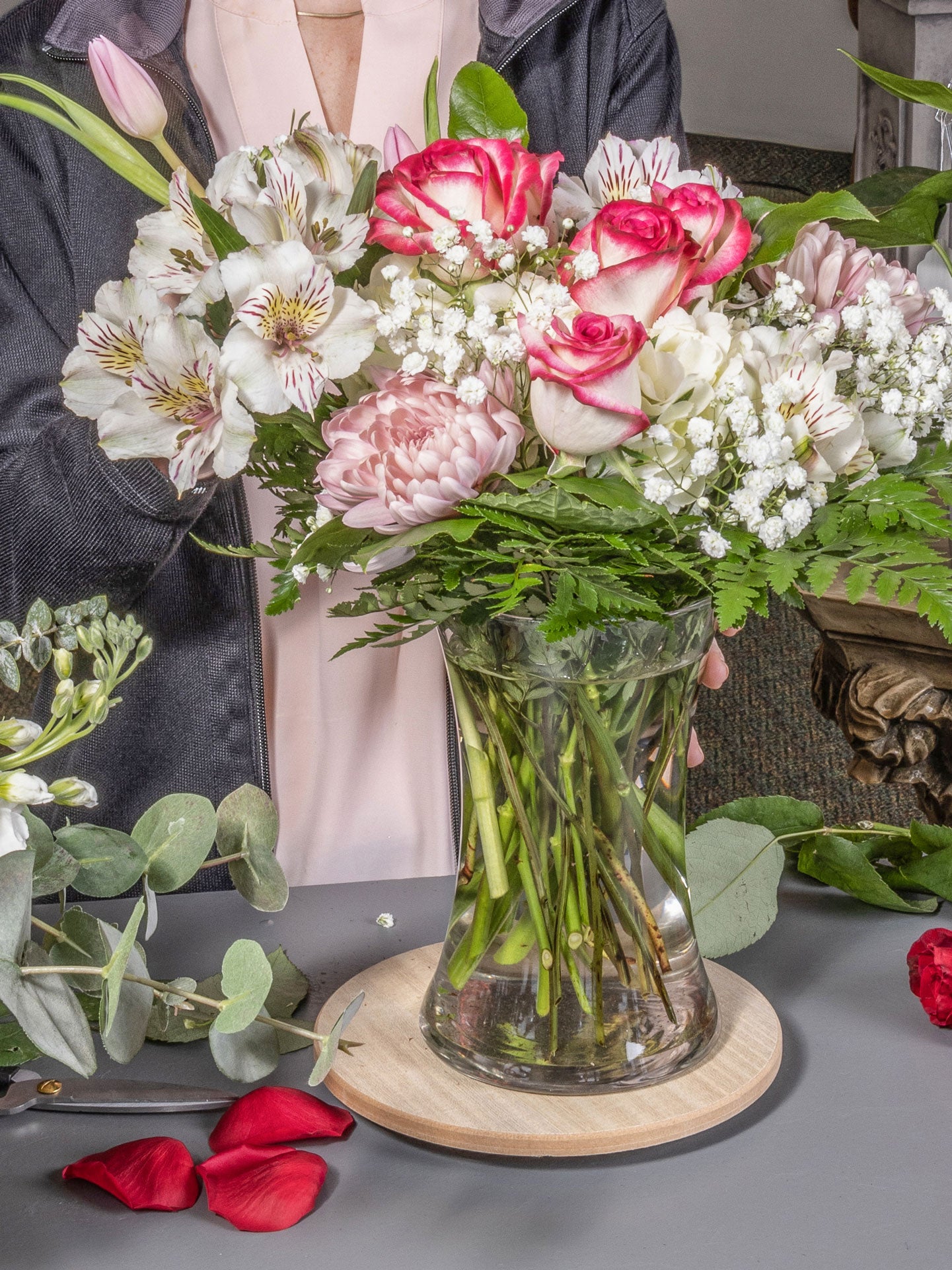 Custom Valentine's Day Arrangement - Printz Florist