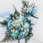 Custom Corsage with matching Boutonniere
