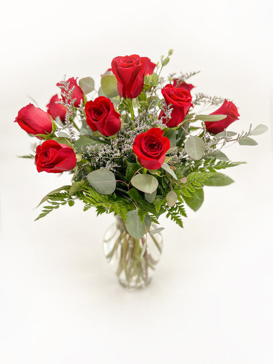 Timeless Red Roses - Printz Florist