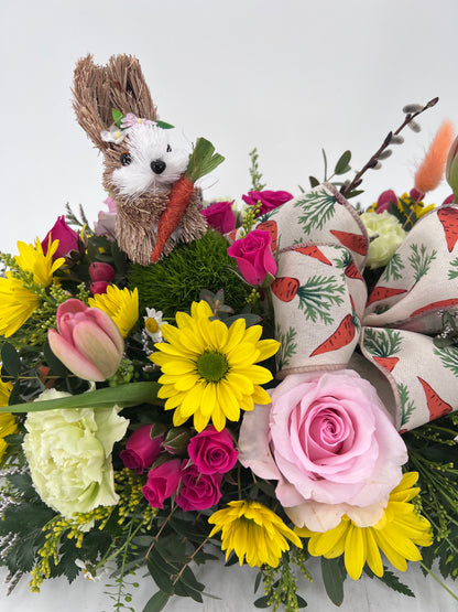 Bunny Kisses Centerpiece - Printz Florist