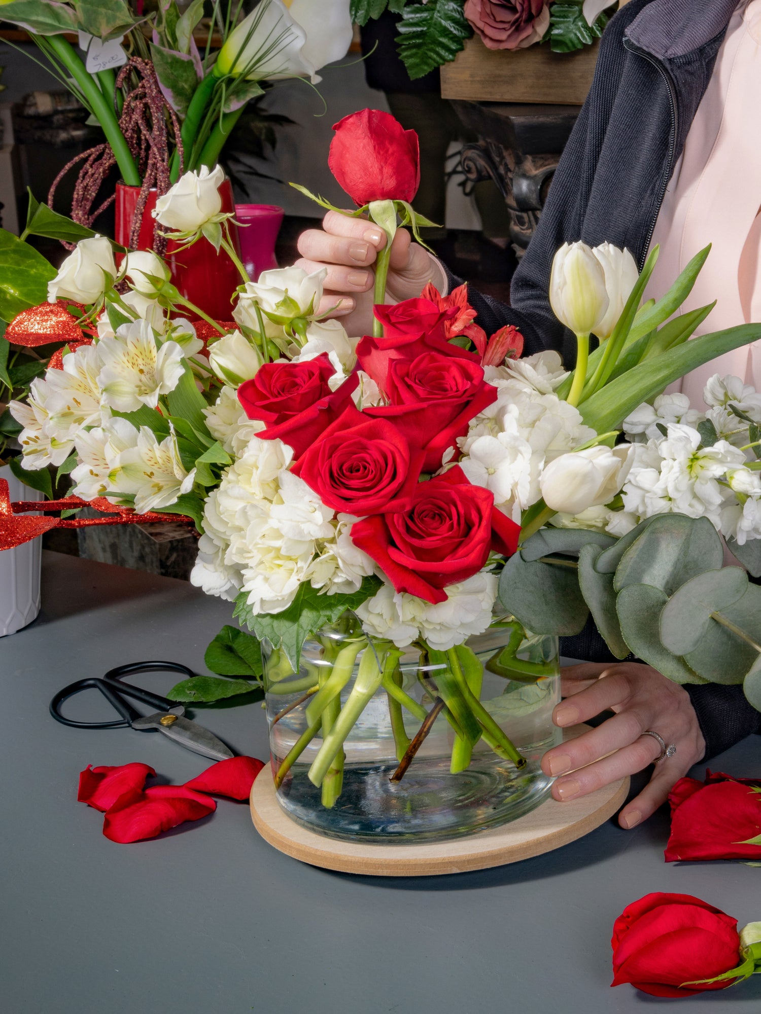 Custom Valentine's Day Arrangement - Printz Florist